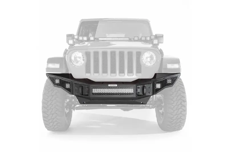 Jeep Wrangler Jl, Jk & Gladiator Jt Go Rhino Rockline Front Full Width Bumper 1
