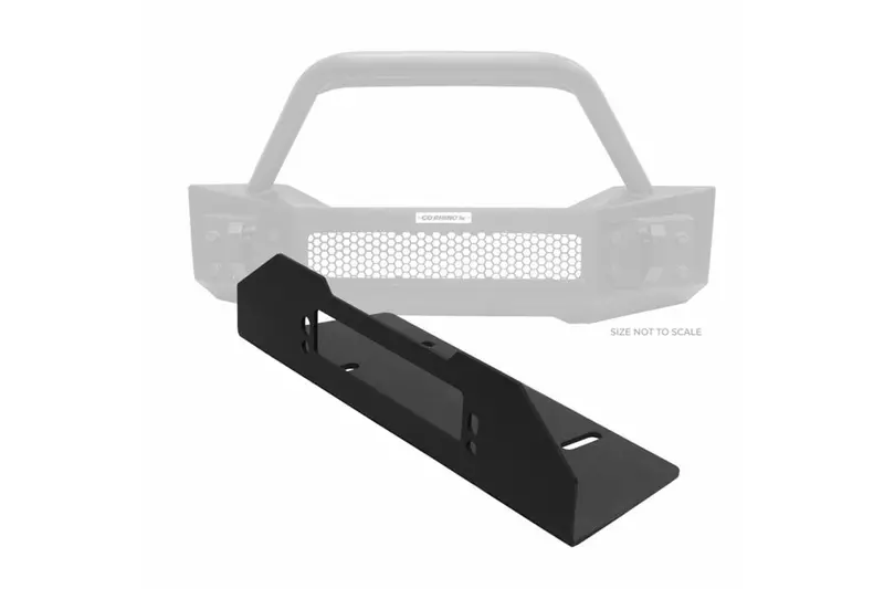 Jeep Wrangler Jl, Jk & Gladiator Jt Go Rhino Trailline Bumper Fairlead Mount Plate 1