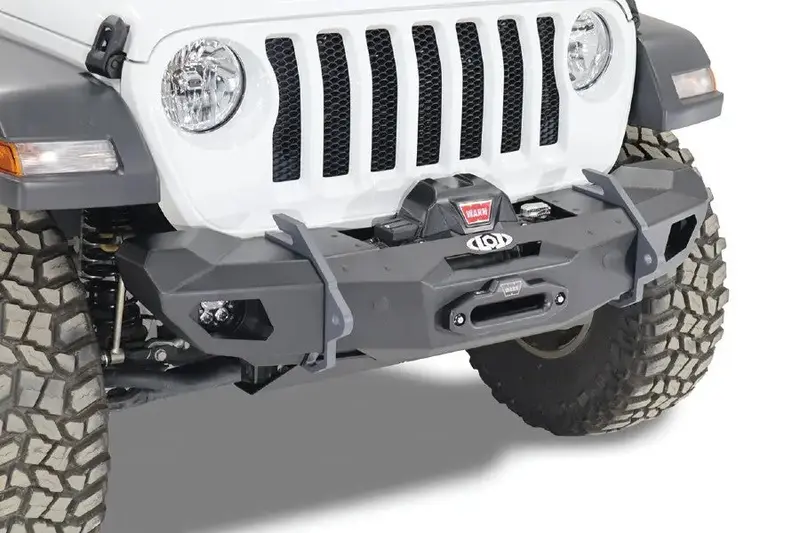 Jeep Wrangler Jl, Jk & Gladiator Jt Lod Offroad Black Ops Shorty Winch Front Bumper - Black 1