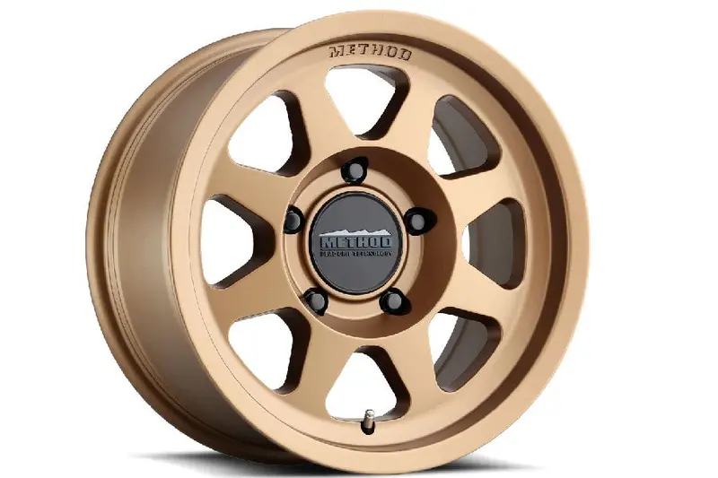 Jeep Wrangler Jl, Jk & Gladiator Jt Method Race Wheels 701 Bronze Wheel 17X8.5 5X5 1