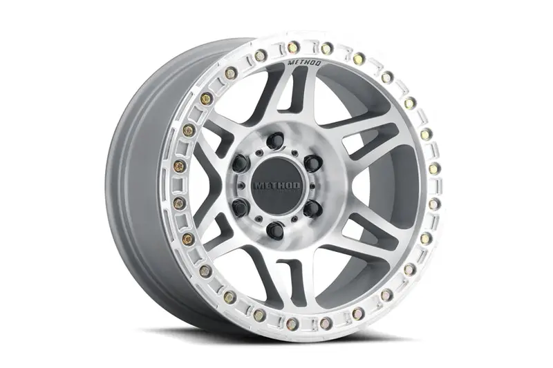 Jeep Wrangler Jl, Jk & Gladiator Jt Method Race Wheels Mr106 Beadlock Machined Wheel,17X9 5X5 1