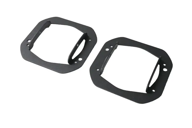 Jeep Wrangler Jl, Jk & Gladiator Jt Nacho Offroad Technology 1-Piece Bumper Quatro Fog Mounts 2