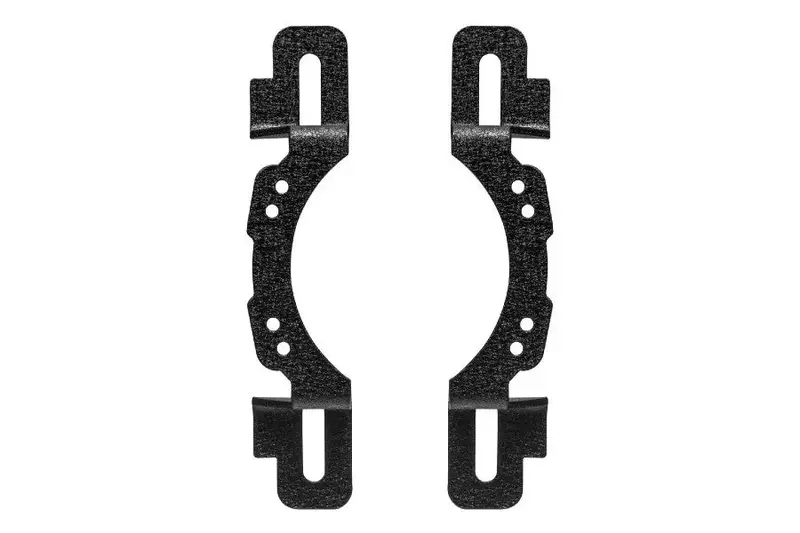 Jeep Wrangler Jl, Jk & Gladiator Jt Oracle Led Fog Light Adapter Brackets For Factory Steel Bumper 1