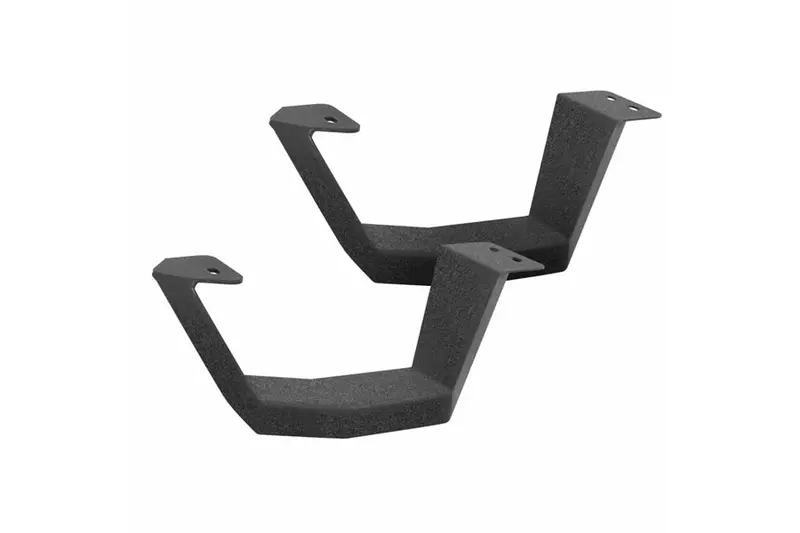 Jeep Wrangler Jl & Jk Go Rhino Drop Steps Rb10/Rb20 Running Boards - Black 1
