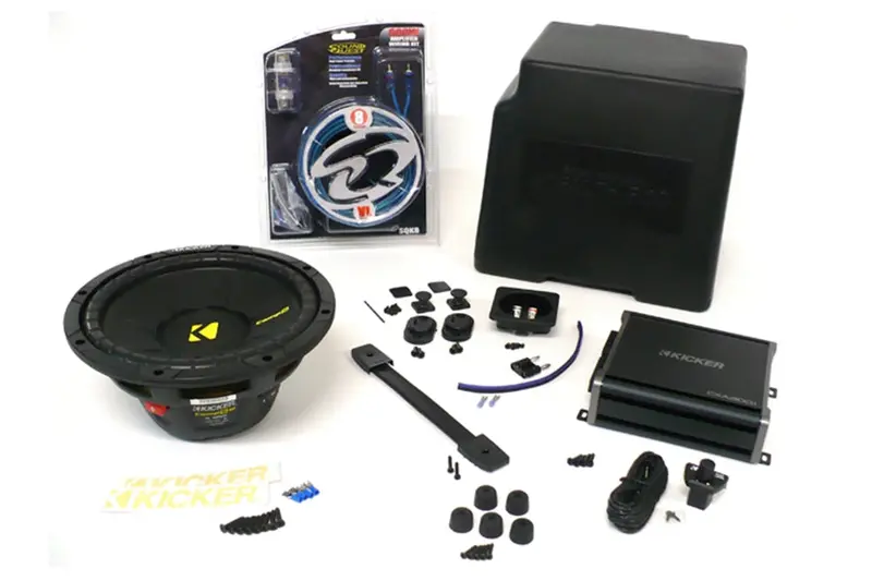 Jeep Wrangler Jl/Jk/Tj/Yj/Cj Select Increments Stealth-Pod W/ Kicker Subwoofer And Amplifier 1
