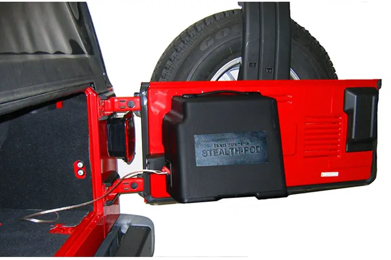 Jeep Wrangler Jl/Jk/Tj/Yj/Cj Select Increments Stealth-Pod W/ Kicker Subwoofer And Amplifier 2