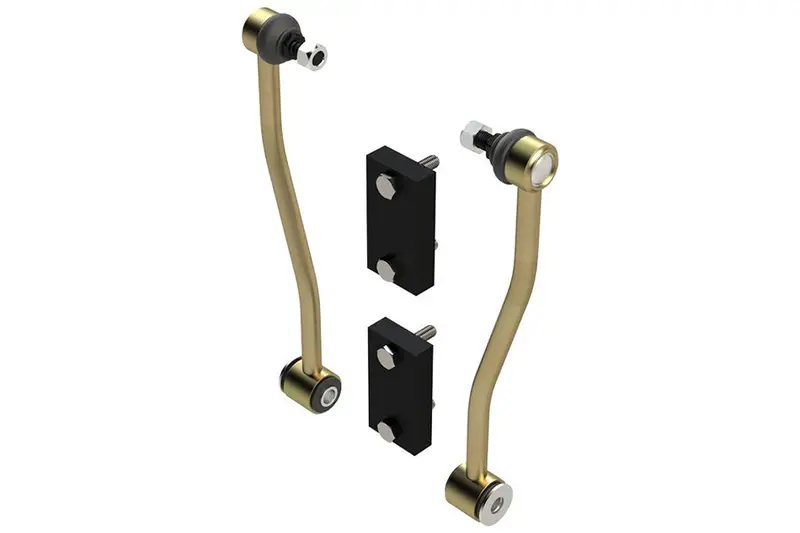 Jeep Wrangler Jl Metalcloak 12In Rear Offset Sway Bar Link Extension Kit 1