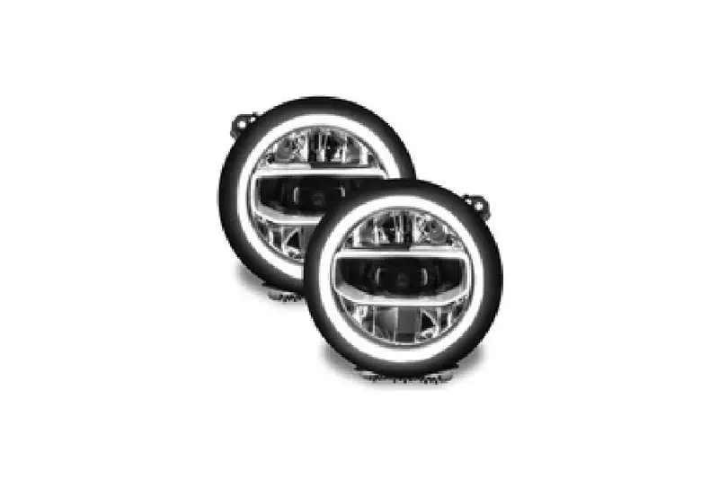 Jeep Wrangler Jl Oracle Colorshift Rgbw Headlight Drl Upgrade Kit - 2.0 Controller 1