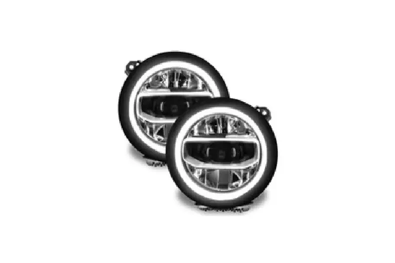 Jeep Wrangler Jl Oracle Colorshift Rgbw Headlight Drl Upgrade Kit - Simple Controller 1