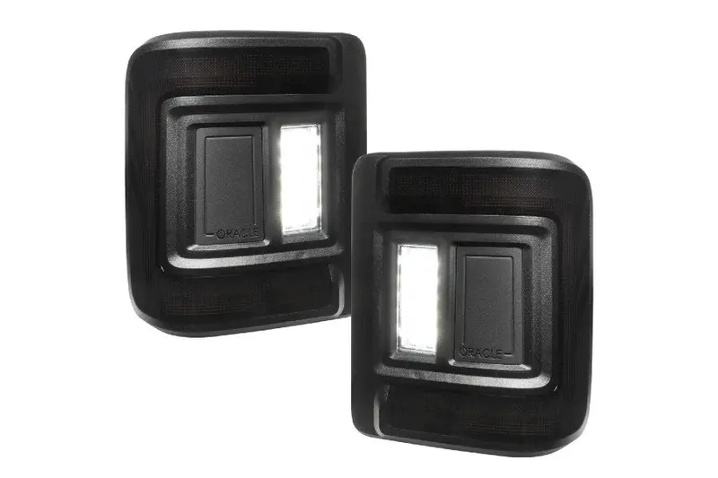 Jeep Wrangler Jl Oracle  Flush Mount Led Tail Lights - Tinted 1