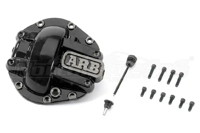 Jeep Wrangler Jl Rubicon & Gladiator Jt Arb Front M210 Diff Cover - Black | 0750011B 1
