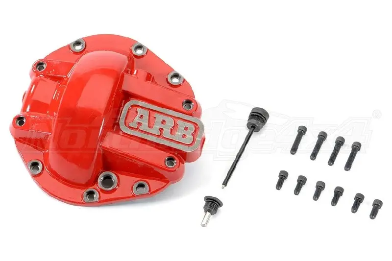 Jeep Wrangler Jl Rubicon & Gladiator Jt Arb Front M210 Diff Cover - Red | 0750011 1