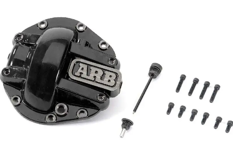 Jeep Wrangler Jl Rubicon & Gladiator Jt Arb Rear M220 Diff Cover, Black | 0750012B 1