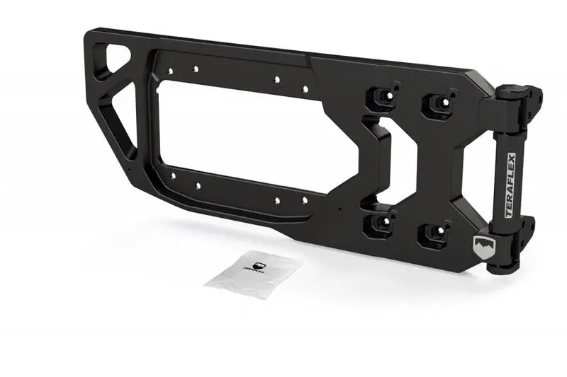 Jeep Wrangler Jl Teraflex Alpha Hd Hinged Spare Tire Carrier Kit 1