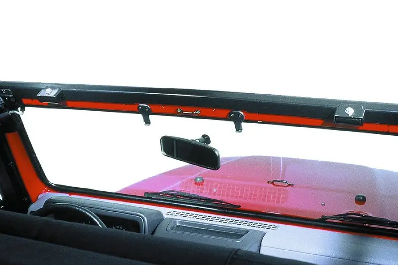 Jeep Wrangler Tj Bestop Windshield Channel - Black 1