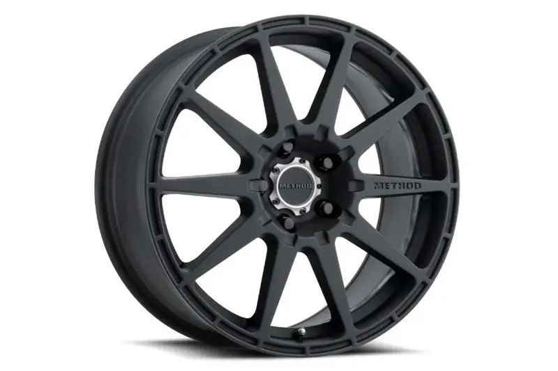 Jeep Wrangler Tj/Lj Method Race Wheels 501 Rally Wheel, 17X8 5X4.5 - Matte Black 1