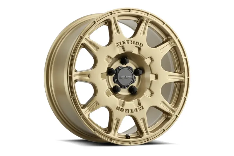 Jeep Wrangler Tj/Lj Method Race Wheels 502 Rally Wheel, 17X8 5X4.5 - Gold 1