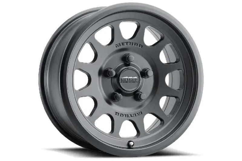 Jeep Wrangler Tj & Yj Method Race Wheels 414 Series Utv Bead Grip Wheel 15X7 5X4.5 38Mm Offset Matte Black 1