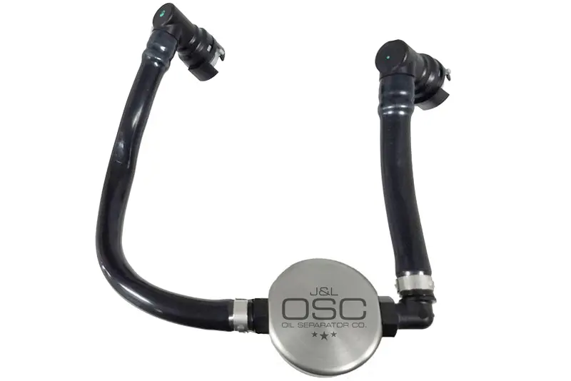 J&L Oil Separator 3.0 Passenger Side (2018-2023 Mustang Gt) 1