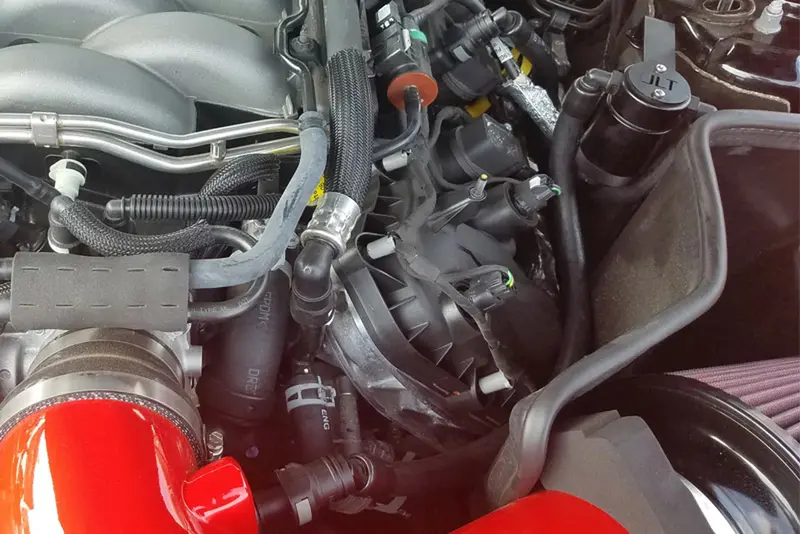 Jlt Oil Separator 3.0 Driver Side (2018-2023 Mustang Gt) 1