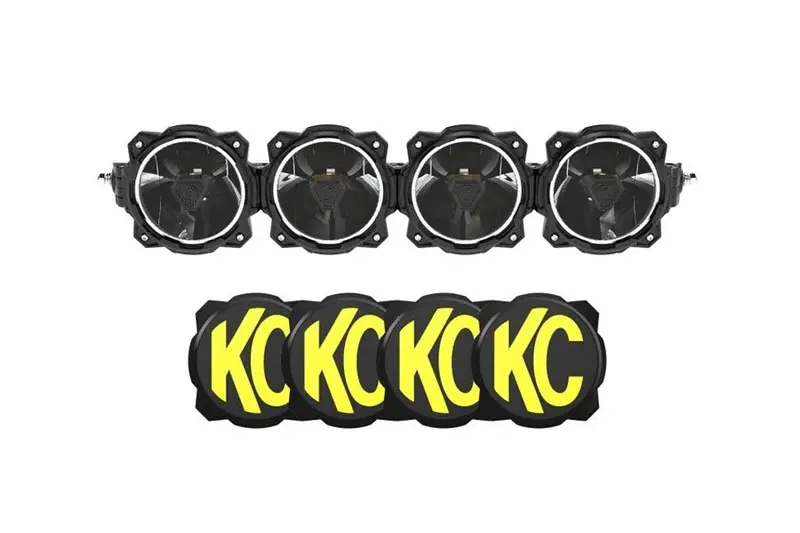 Kc Hilites 26In Gravity Titan Led Light Bar - 4-Light 1