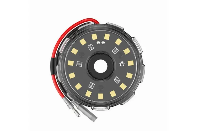 Kc Hilites Cyclone V2 Led Single Light - Clear Lens 1