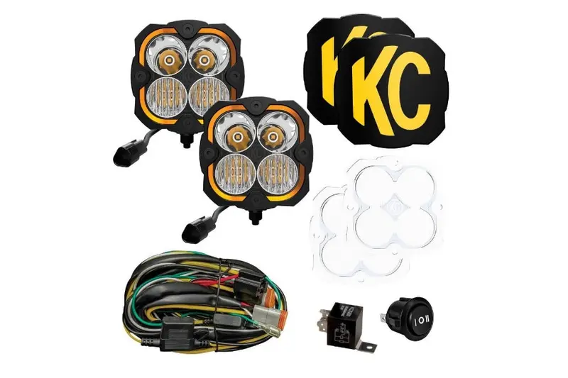 Kc Hilites Flex Era 4 2-Light Master Kit 1