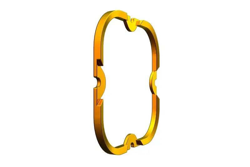 Kc Hilites Flex Era 4 Bezel Ring - Gold 1