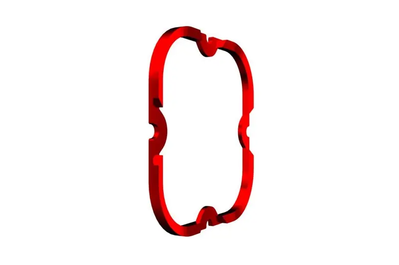 Kc Hilites Flex Era 4 Bezel Ring - Red 1