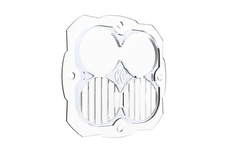 Kc Hilites Flex Era 4 Clear Combo Beam Lens - Single 1
