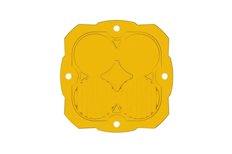 Kc Hilites Flex Era 4 Performance Yellow Combo Beam Lens - Single 1
