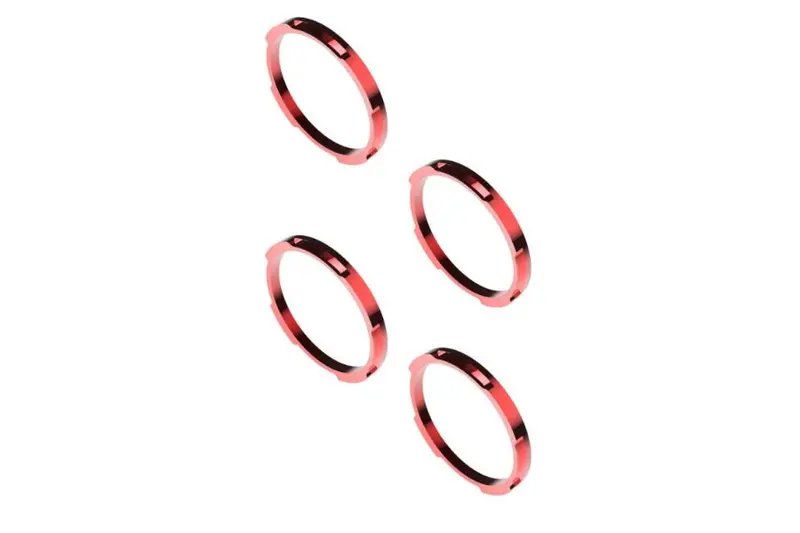 Kc Hilites Flex Era Led Light Bar Bezel Kit For 10In Segments - Red 1