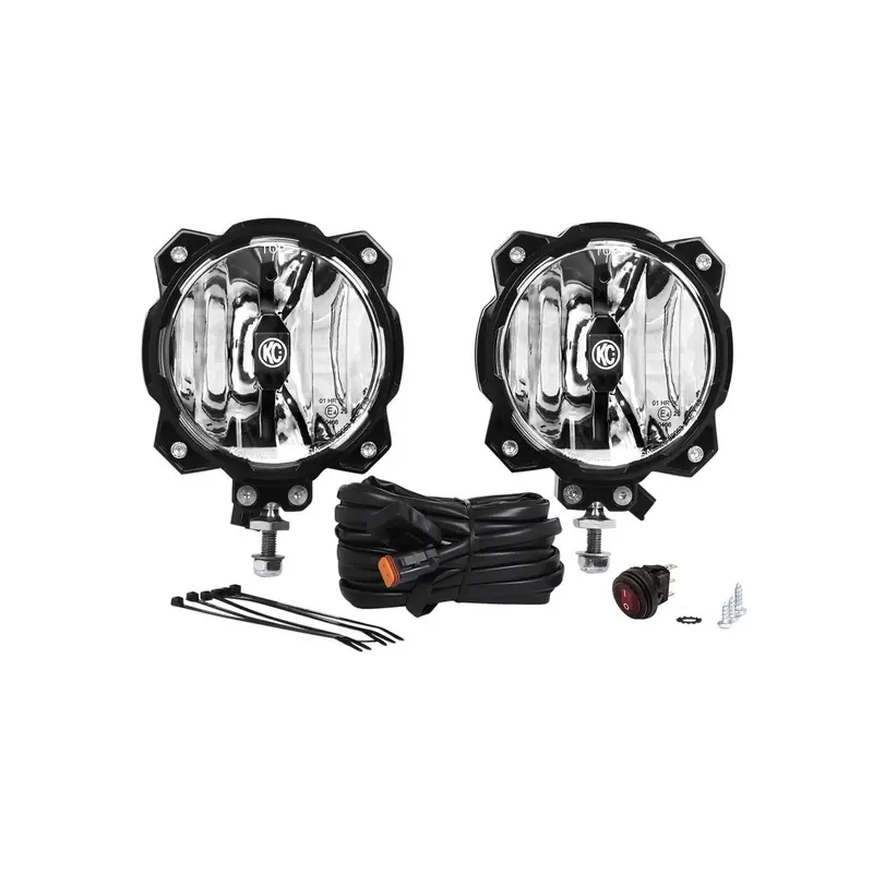 Kc Hilites Pro6 Gravity Led Spot Lights, White 1