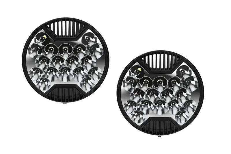 Kc Hilites Slimlite 8In Led Light Master Kit - Pair 1