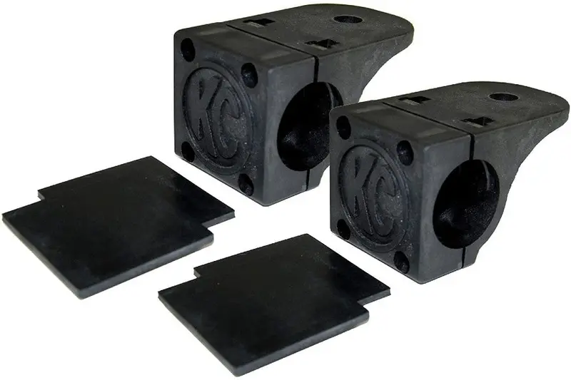 Kc Hilites Universal Tube Clamp-Light Mount Bracket Set For 1.25"-1.5" Round Light Bars 1