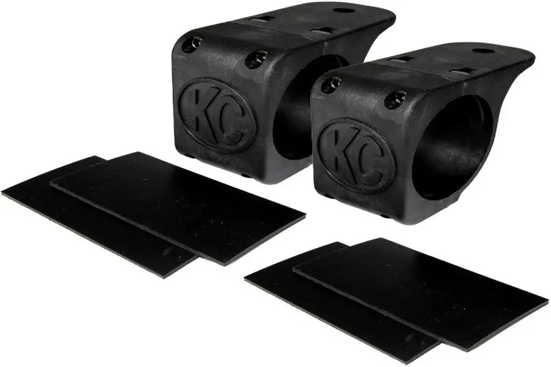 Kc Hilites Universal Tube Clamp-Mount Bracket Set For 2.75-3In Round Light Bars 1