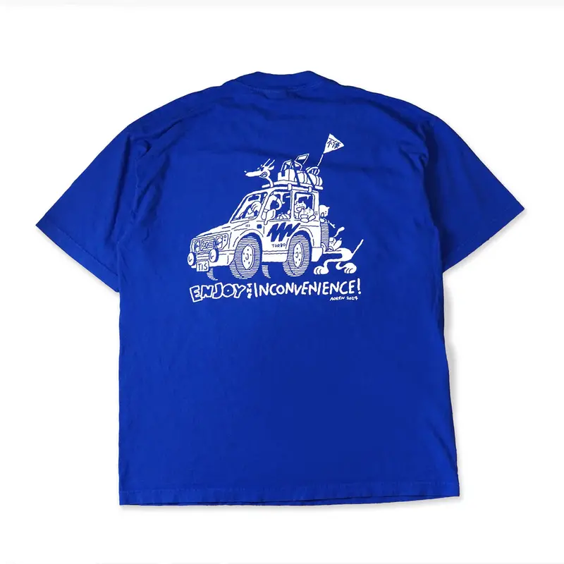 Kengo Aoki Art T-Shirt - Blue 1