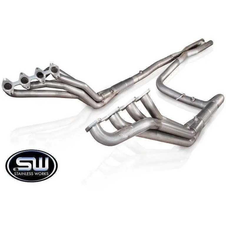 Long Tube Headers With Off Road X Pipe 1