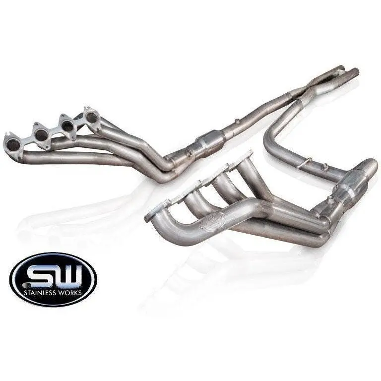 Longtube Headers With Catted X Pipe (5.4L) 1
