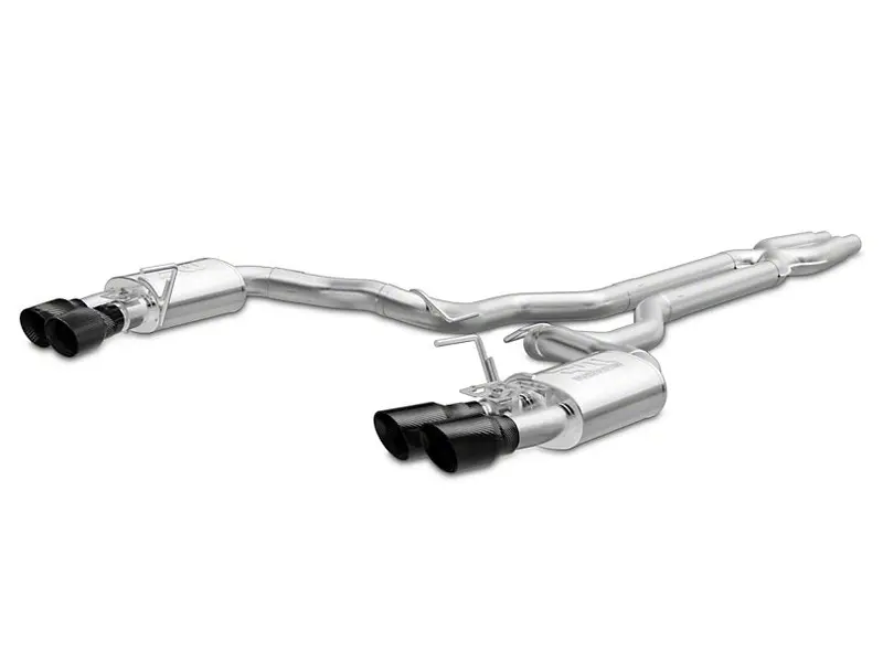 Magnaflow Competition Series Cat-Back Exhaust - Carbon Fiber Quad Tips 1