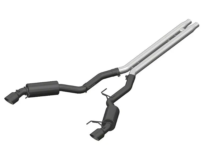 Mbrp Black Series Cat-Back Exhaust W/ H-Pipe - Race Version 1