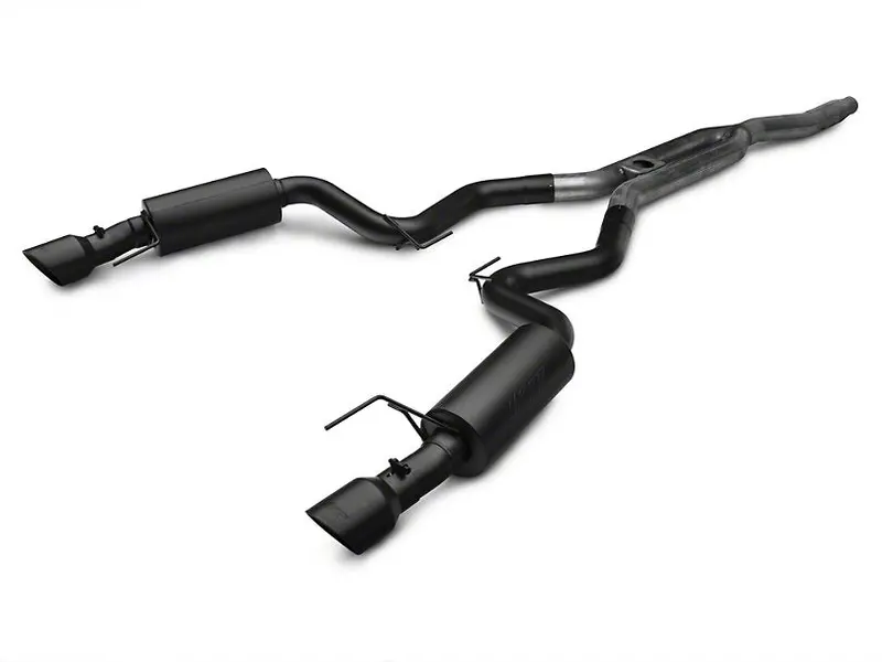 Mbrp Black Series Cat-Back Exhaust W/ Y-Pipe - Street Version 1