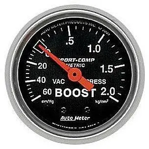 Mechanical Boost Gauge (2 1/16 Sport Comp.) 1