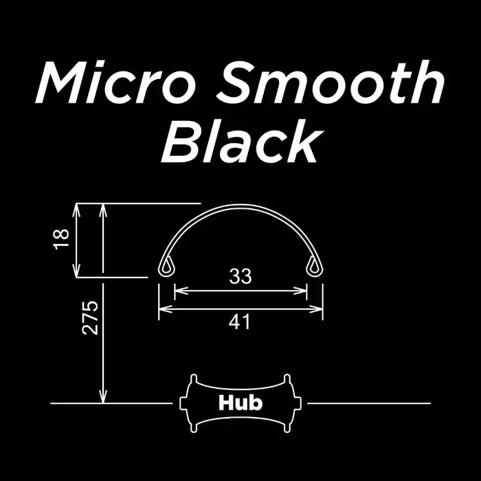 Micro Smooth 20" Black 1