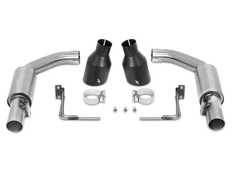 Mishimoto Pro Axle-Back Exhaust - Black Tips 1