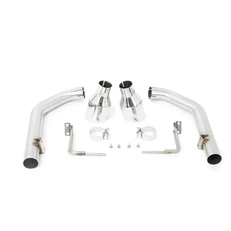 Mishimoto Race Axle-Back Exhaust - Polished Tips 1