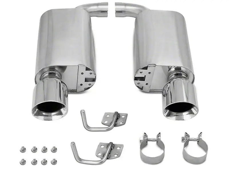 Mishimoto Street Axle-Back Exhaust - Polished Tips 1
