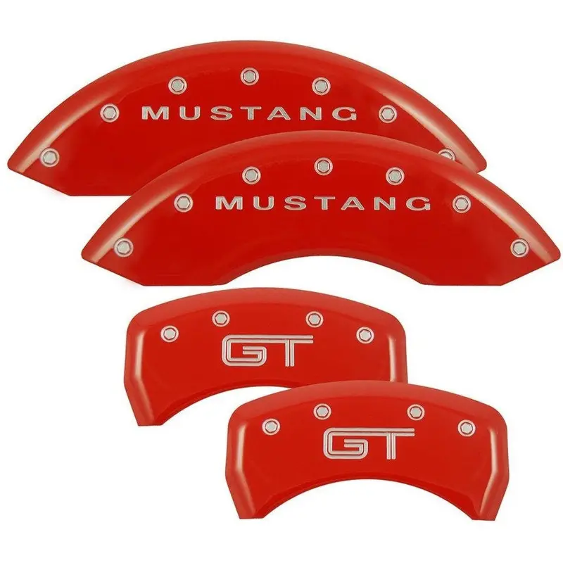 Mustang Gt Red Caliper Covers (Front/Rear Set) 1