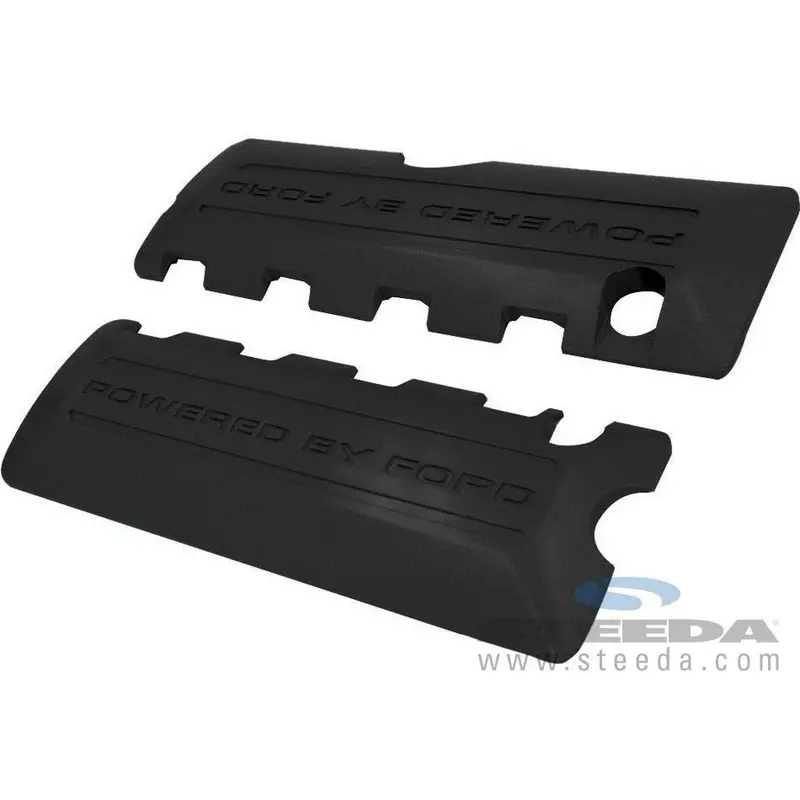 Mustang Gt350 5.0L/5.2L Coyote Black Coil Cover Pair 1