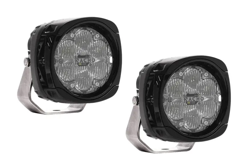 Nacho Offroad Technology Quatro Flood Led Lights - Pair 1